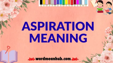 aspiration meaning
