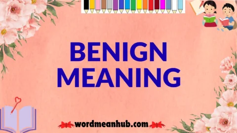 benign meaning