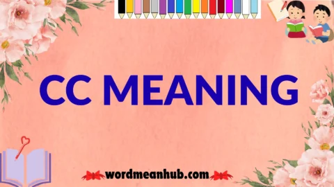 cc meaning