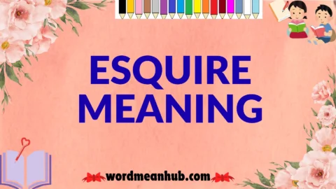 esquire meaning