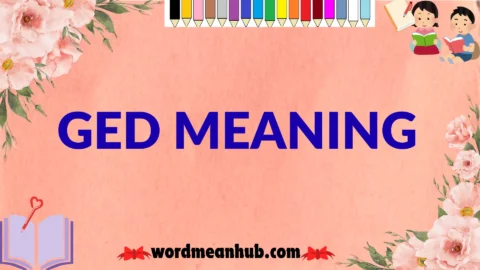 ged meaning