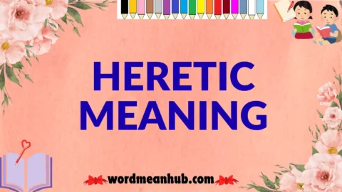 heretic meaning