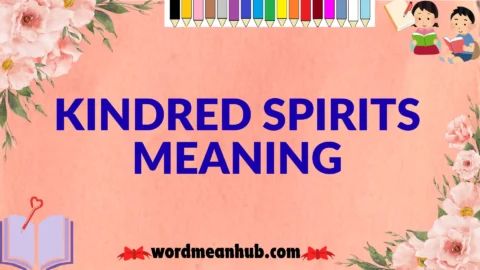 kindred spirits meaning