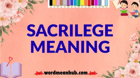 sacrilege meaning