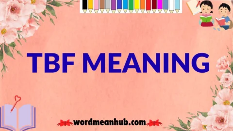 tbf meaning