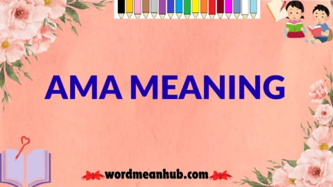 ama meaning