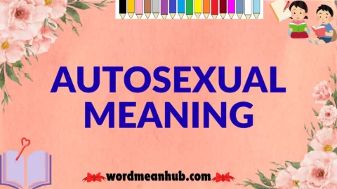 autosexual meaning