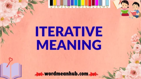 iterative meaning