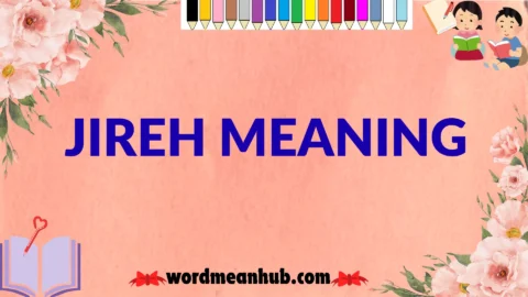 jireh meaning