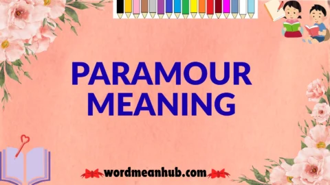 paramour meaning