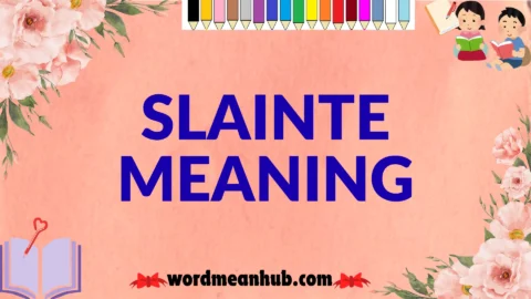 slainte meaning