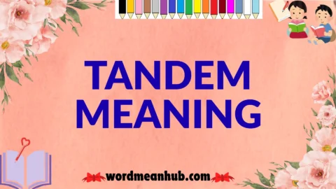 tandem meaning