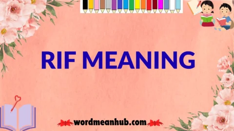 rif meaning