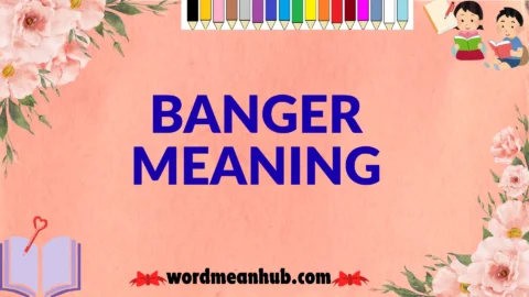 banger meaning