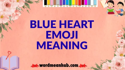 blue heart emoji meaning