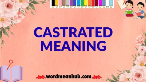 castrated meaning