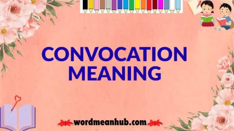 convocation meaning