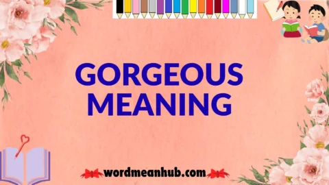gorgeous meaning
