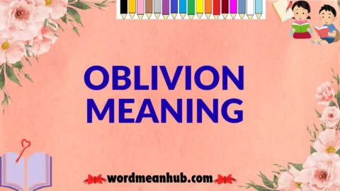 oblivion meaning