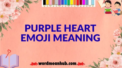 purple heart emoji meaning