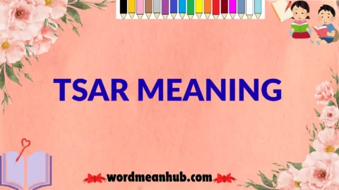tsar meaning