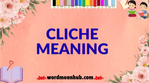 cliche meaning