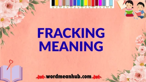 fracking meaning