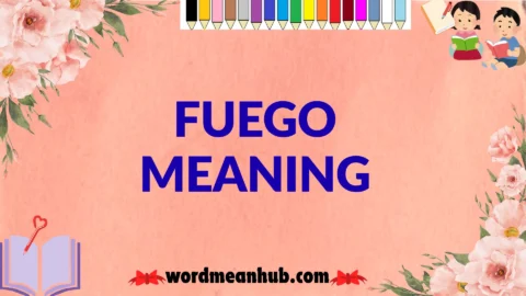 fuego meaning