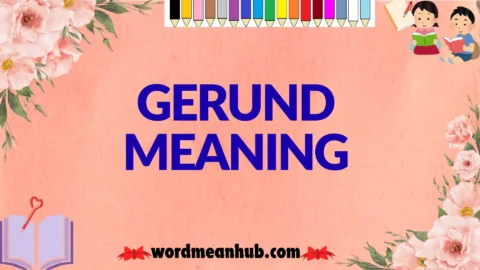 gerund meaning