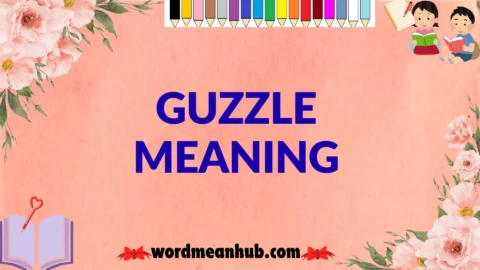 guzzle meaning