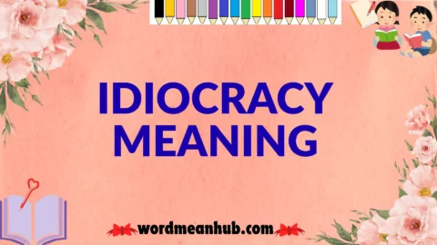 idiocracy meaning