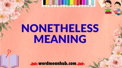 nonetheless meaning