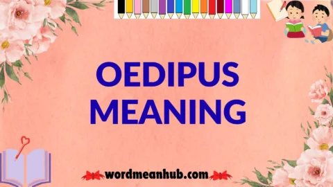 oedipus meaning