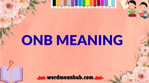 onb meaning