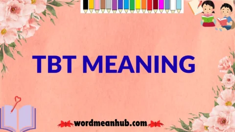 tbt meaning