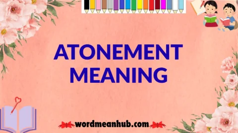 atonement meaning