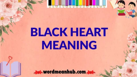 black heart meaning
