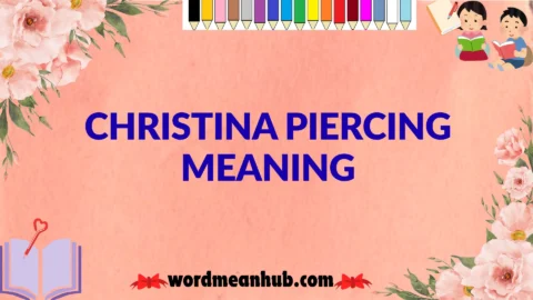 christina piercing meaning