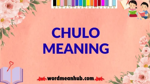 chulo meaning