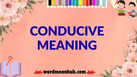 conducive meaning