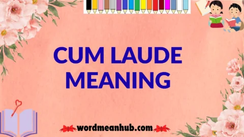 cum laude meaning