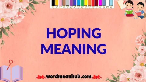 hoping meaning