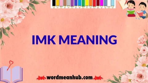 imk meaning