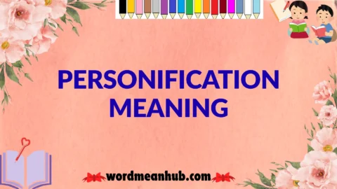 personification meaning