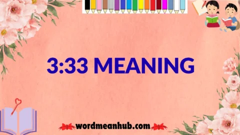 3:33 meaning