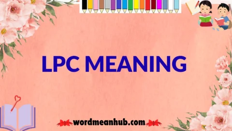 lpc meaning
