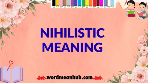 nihilistic meaning