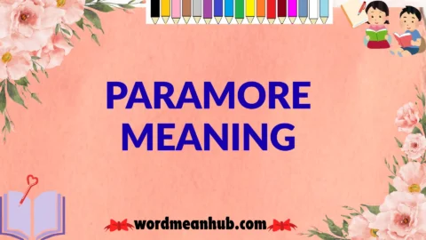 paramore meaning