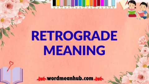 retrograde meaning