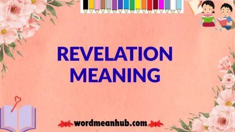 revelation meaning